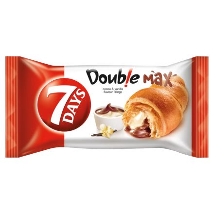 7 days croissant double kakaó-vanilia 80