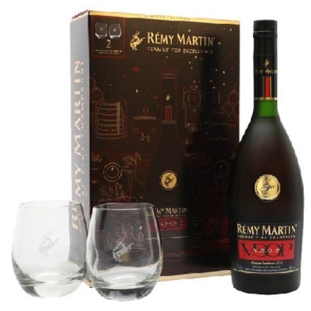 Remy Martin VSOP 0.7l 40% + 2 pohár