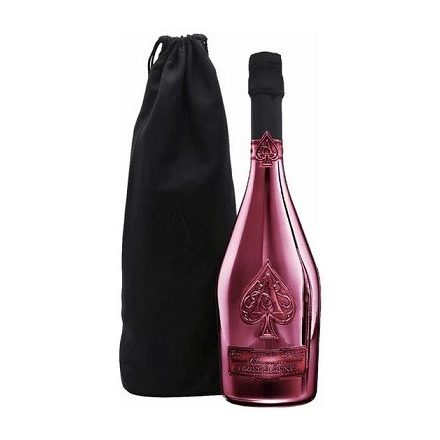 Armand De Brignac Rose Champagne bársony zsákban 12.5% 0.75%