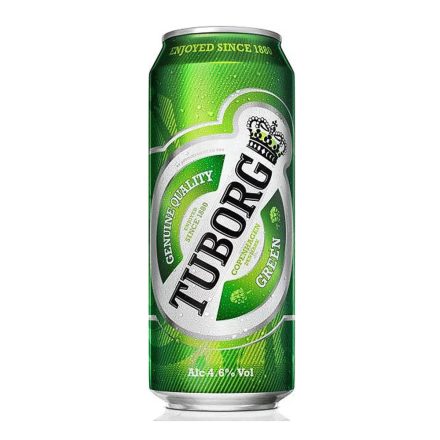 Tuborg Green 4.6% 0.5l (DRS)