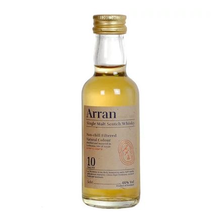 Arran 10 Éves Mini Whisky 46% 0.05l