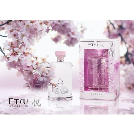 Etsu Sakura Gin Limited Edition 43% 0.7l dd