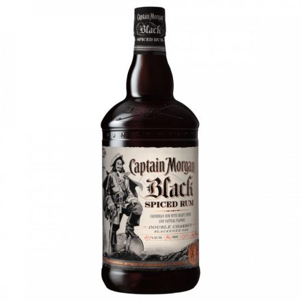 Captain Morgan Black Spiced Rum 40% 1l