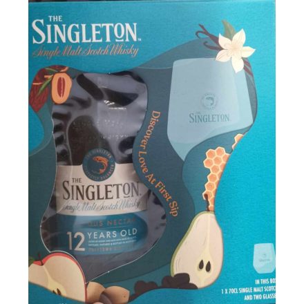 Singleton 12 Years 40% 0.7l 2 pohárral