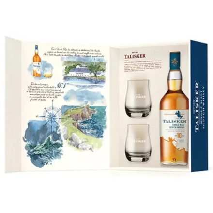 Talisker 10 years + 2 pohárral