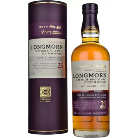 Longmorn 23 Years Old Double Cask Matured 48% 0,7 l