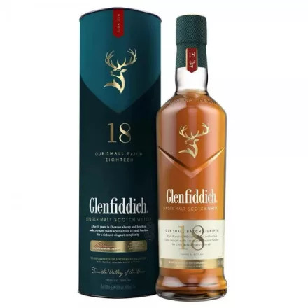 Glenfiddich 18 Years Whisky 0.7L 40%