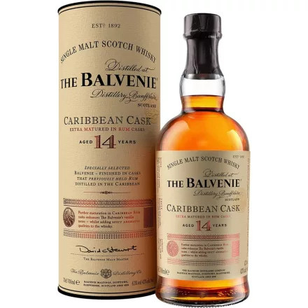 The Balvenie 14 Years Old Caribbean Cask 43% 0.7l dd