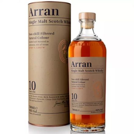 Arran 10 éves 46% 0.7l