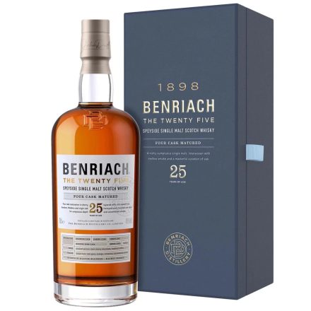 BENRIACH 25 Éves Whisky 0.7l 46%