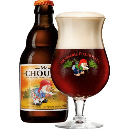 Mc Chouffe minőségi barna sör 8% 0.33l