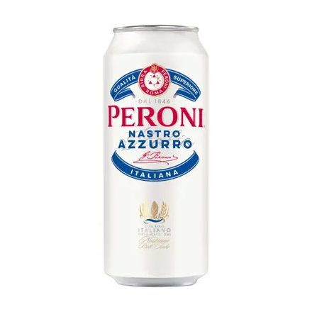 Peroni Nastro Azzurro 5% 0.5l dobozos