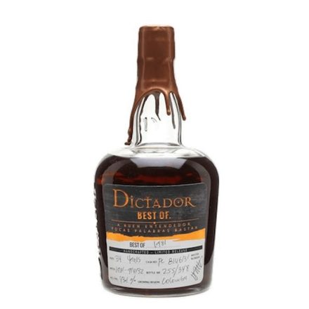 Dictador Rum The Best of 1981 44% 0.7l