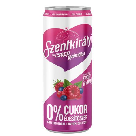 Szentkirály  Egycseppgyümölcs Erdei 0.25l DRS