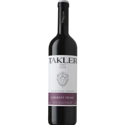 Takler Szekszárdi Cabernet Franc 2019 0.75l