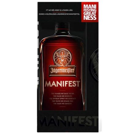 Jagermeister Manifest 38% 0.5l