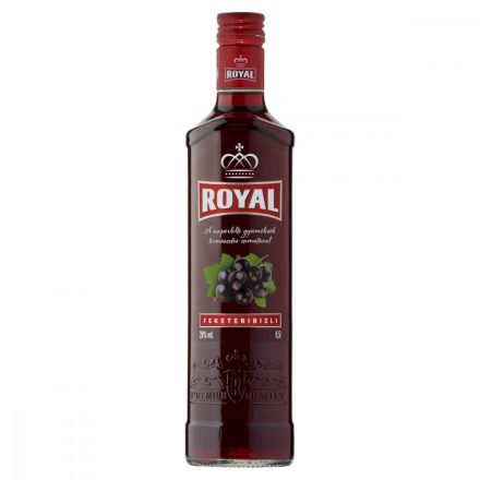 Royal Feketeribizli Likőr 30% 0.5l