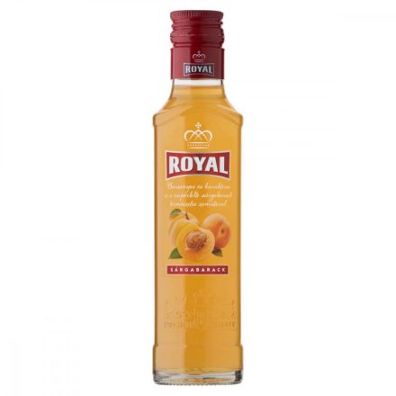 Royal Sárgabarack Likőr 28% 0.2l