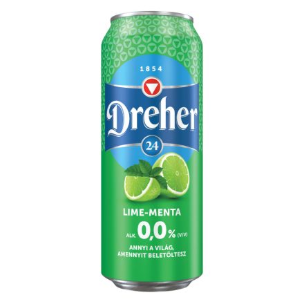 Dreher 24 Lime-Menta 0.0% 0.5l