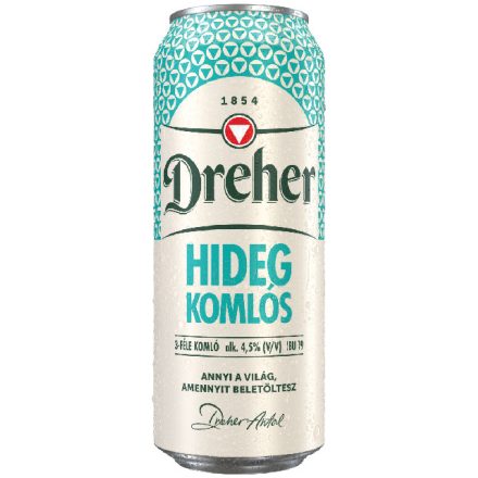 Dreher Hidegkomlós 4.5% 0.5l dobozos