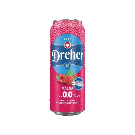 Dreher 24 Málna 0.0% 0.5L