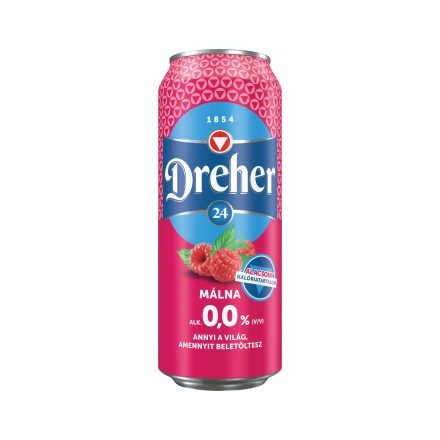 Dreher 24 Málna 0.0% 0.5l