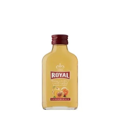 Royal Sárgabarack Likőr 28% 0.2l