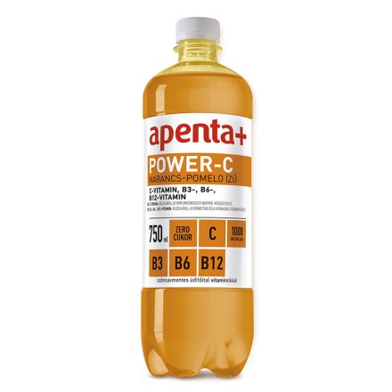 Apenta Power C narancs-pomelo 0.75l drs