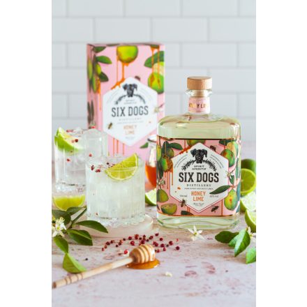 Six Dogs Honey Lime Gin 43% 0.7l