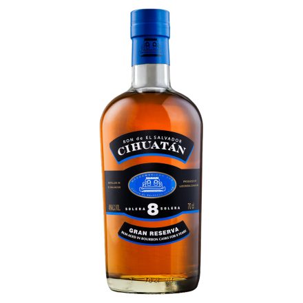 Cihuatán 8 Solera Gran Reserva Rum 40% 0.7l