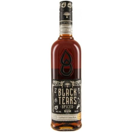 Black Tears Dry Spiced Rum 40% 0.7L