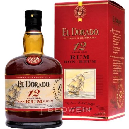 El Dorado 12 éves Rum 40% 0.7l