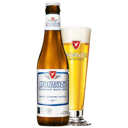 Mongozo Glutenfree white beer 4.8% 0.33l