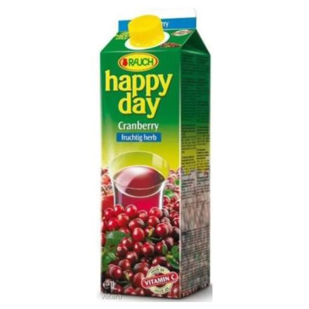 Happy Day Vörösáfonya 1l