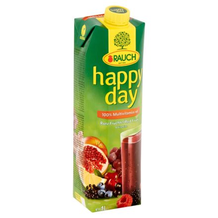 Happy day piros multivitamin 100% 1l