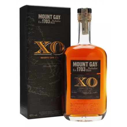 Mount Gay Extra Old Rum Díszdobozban 43% 0.7l